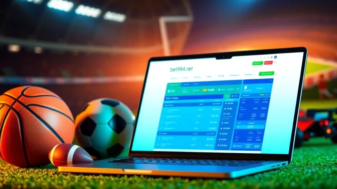 Explore the dynamic betting interface at bet994.net showcasing sports memorabilia, invoking excitement and engagement.