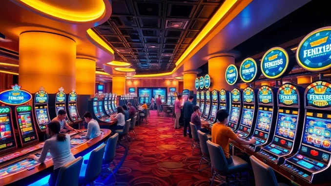 Engage in thrilling gaming experiences at fenix168 with vibrant slots and dynamic tables.