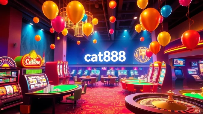 Experience the thrill of winning at cat888 with dynamic casino games and vibrant atmosphere.