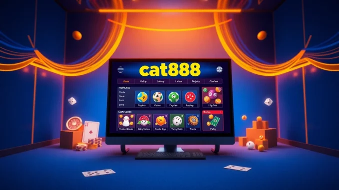 Explore vibrant lottery options on cat888's engaging digital platform.