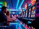 Experience the excitement of sonic55 with vibrant casino interiors and animated gaming scenes.