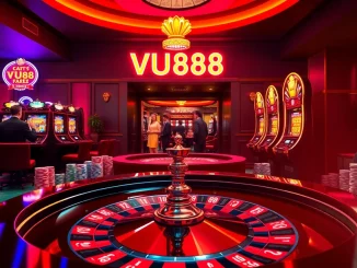 Players enjoying high-stakes roulette at VU88's thrilling online casino.