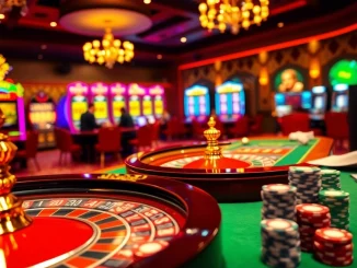 Experience the excitement of betting at https://123bvi.org/ with vibrant casino games and players engaged in winning.