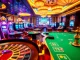 Experience the thrill of "bong da lu fun" at an exciting casino, featuring lively slot machines and engaging poker tables.