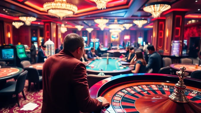 k1k9 Gamble at https://123bvi.org/ with exciting casino games and dynamic players at a stylish casino table setting.