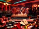 Experience the thrill of alo789 đá gà with live betting on exciting cockfighting matches surrounded by luxurious casino elements.