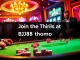 Engage in thrilling gameplay at BJ88 thomo's electric casino atmosphere with poker, slots, and roulette.