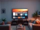 Explore https://nohutm.com/ with a stylish home entertainment system featuring cozy seating and a vivid screen display.