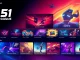 Experience seamless gaming at 51 game login with a colorful interface and vibrant e-sport options.