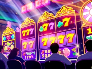Play thrilling slot gacor gampang menang with animated reels and vibrant colors at Jawara88