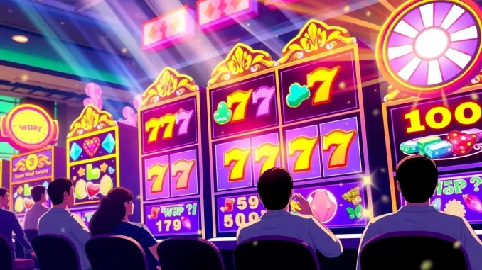 ppch Play thrilling slot gacor gampang menang with animated reels and vibrant colors at Jawara88